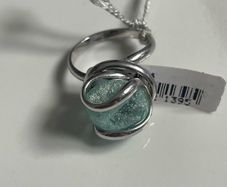 Rhodium S Venice Light Turgeon Swarovski Ring