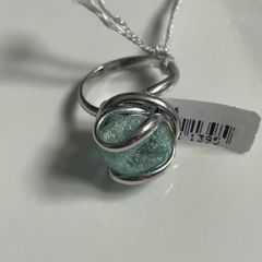 Rhodium S Venice Light Turgeon Swarovski Ring