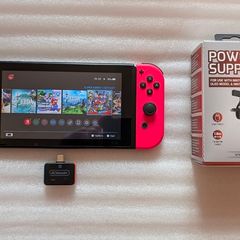 Nintendo Switch (unpactched) - Joycons, Power Supply, 128GB