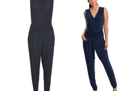 Brand new Body Flirt Navy Jersey Jumpsuit size UK22/24 EU50/52 Postage included