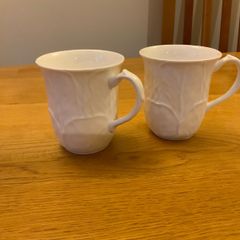 Pair of Wedgewood countryware china mugs