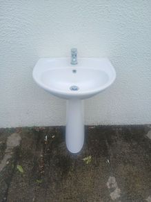 basin and pedestal