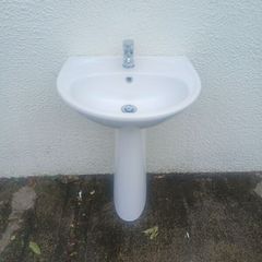 basin and pedestal