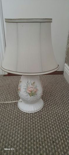 Staffordshire pottery vintage lamp