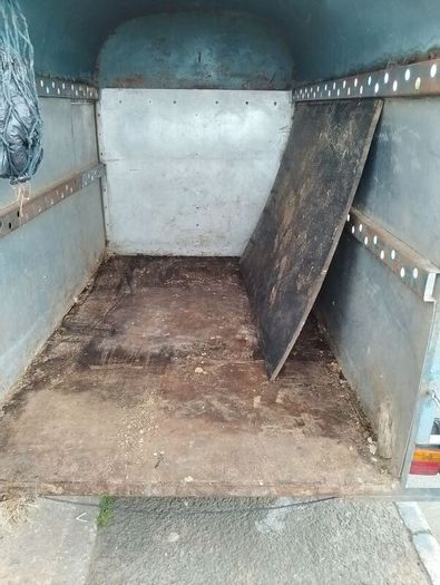 cattle + horse trailer