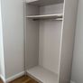 2 open wardrobes and matching headboard Image 3