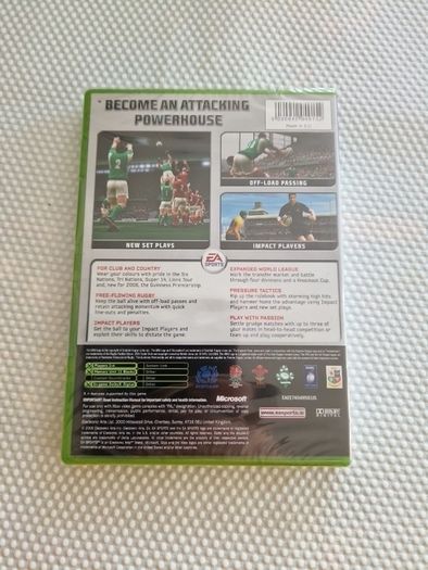 Brand new game sealed Rugby 06 Xbox Original Games Original