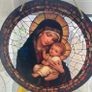 Suncatcher Mary & baby Jesus Image 9