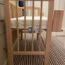 Beautiful wooden co-sleeper (mattress included if you wish) Image 3