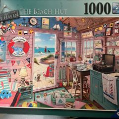Ravensburger jigsaw 1000 piece The Beach Hut
