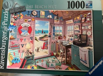 Ravensburger jigsaw 1000 piece The Beach Hut