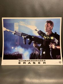 Arnold Schwarzenegger Eraser 1996 Original Cinema Lobby Card Set Movie Posters