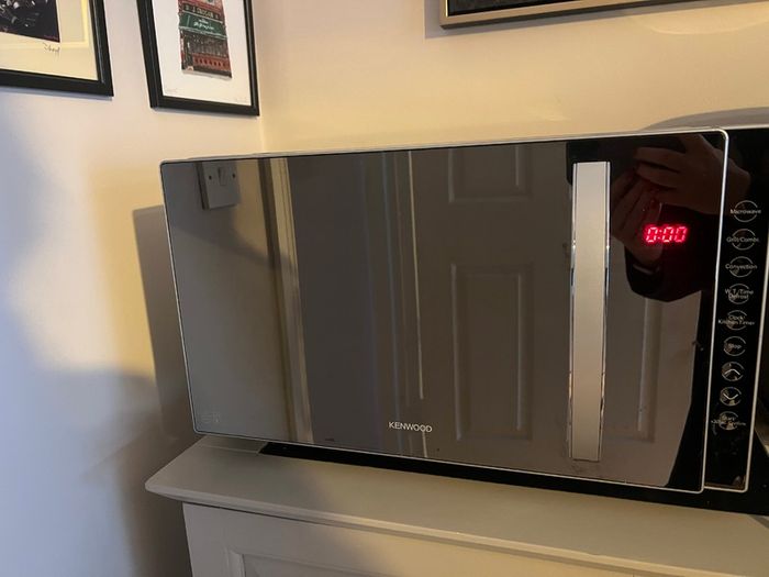KENWOOD - K23CM13 23l Combination Microwave - Mirrored