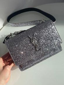 Saint Laurent || Rare Glitter Sunset Bag || Authentic
