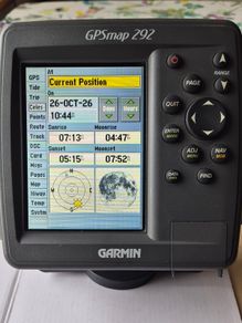 Garmin 292 Chart Plotter