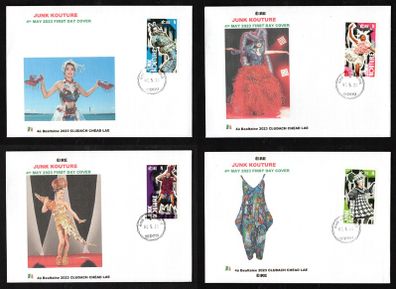 2023 Ireland Junk Kouture Fashions Commemorative Stamps PaddyAchill First Day Cover (FDC)
