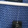 DUNNES blue and white longline cotton mix knit Sz L (Fit 12-16UK) - Bnwt Image 2