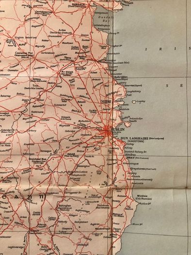 2 x Vintage Maps of Ireland