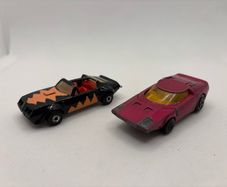 Vintage Matchbox Super Fast Pontiac and Clipper