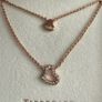 Tipperary rose gold heart pendant Image 2