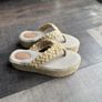 Hitzz natural jute platform flip flop sandals-handmade in Brazil. Size 39/6 Image 7