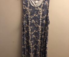 Paisley dress (size XL)