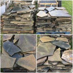 Crazy Paving Sandstone Dark