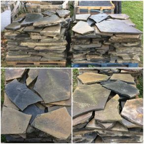 Crazy Paving Sandstone Dark