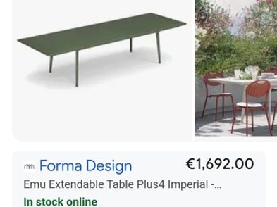 Stunning Emu Extendable Table For Indoors Or Outdoors For Sale in ...