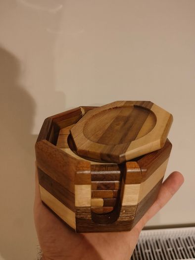 Wood coasters