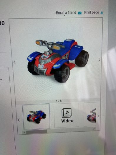 paw patrol ride-on