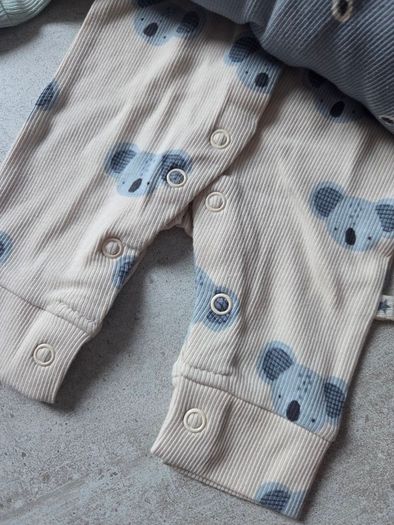 First Size (Newborn), With Tags 4 Next Animal Print Sleepsuits