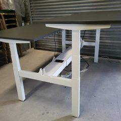 XL Dual Sit Stand Electric Desks. Mint Condition.