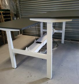 XL Dual Sit Stand Electric Desks. Mint Condition.