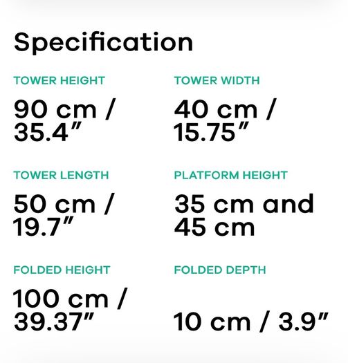 Foldable Learning Tower