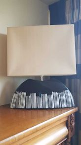 Handmade Lamp and Shade