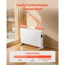 Convection Panel Heater, 2000W Electric Panel Space Heater with Remote & Touch Control, 3 Modes, 24H Timer, Stand or Wall Mount Design with Anti-Tipping & Overheat Protection for Home and Office Image 6