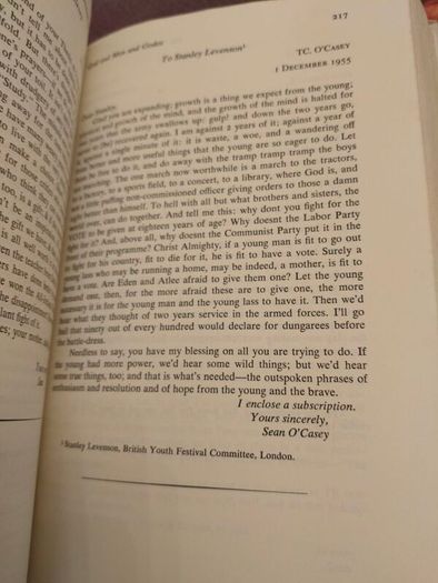 The Letters Of Sean O'casey Volume Iii: 1955-1958