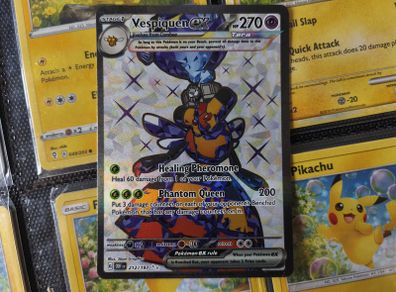 Vespiquen EX ! Ultra Rare ! from Obsidian Flames Set ! 2023 ! Pokemon Card !