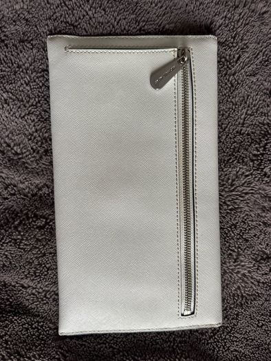 Michael Kors White Clutch Bag