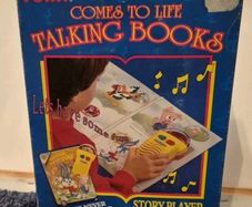 Tomy Comes To Life Talking Books 1993 - New In Box Rare Retro Vintage