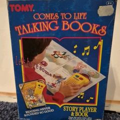 Tomy Comes To Life Talking Books 1993 - New In Box Rare Retro Vintage