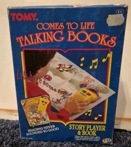 Tomy Comes To Life Talking Books 1993 - New In Box Rare Retro Vintage