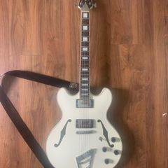 D'Angelico Premier DC Semi-Hollow Champagne