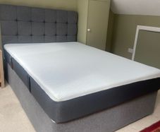 Double Bed Frame and Mattress