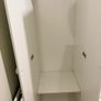 White 2 doors wardrobe Image 2