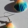 Oceanic SeaShell Artisan Style Earrings Image 3