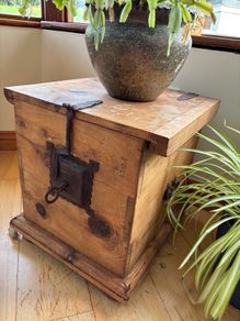 Antique Wooden Trunk/Blanket Box