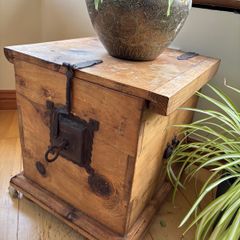 Antique Wooden Trunk/Blanket Box