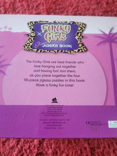Girls jigsaw puzzle book large